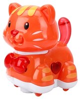 Каталка-игрушка Умка Кошка (B1054871-R) со звуковыми эффектами оранжевый