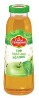 Сок Сады Придонья Зеленое яблоко (стеклянная бутылка), c 3 месяцев 0.3 л