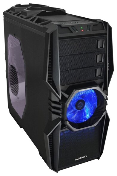 Компьютерный корпус RaidMAX Super Aeolus w/o PSU Black