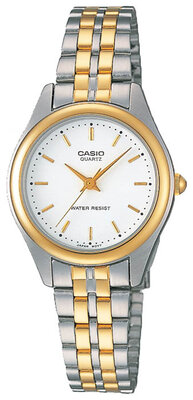 Наручные часы CASIO Collection LTP-1129G-7A, серебряный, белый