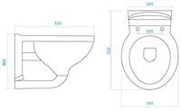 Унитаз Santek Консул 1WH110630