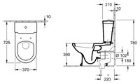 Унитаз Villeroy & Boch Hommage 666210R1