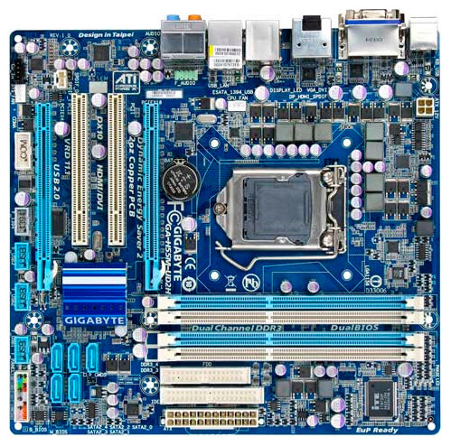 Материнская плата GIGABYTE GA-H55M-UD2H (rev. 1.0)