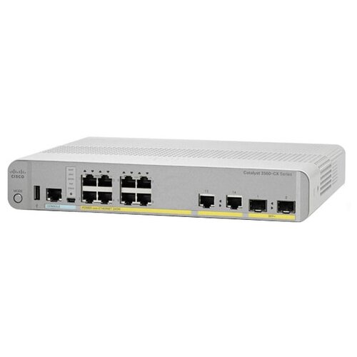 Коммутатор Cisco WS-C3560CX-8TC-S коммутатор cisco ws c3650 48td l cisco catalyst 3650 48 port data 2x10g uplink lan base