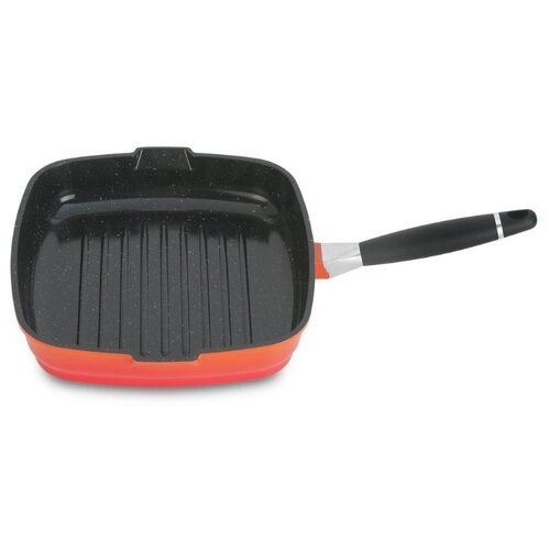 фото Сковорода-гриль berghoff virgo orange 8500138 28 см, съемная ручка, оранжевый