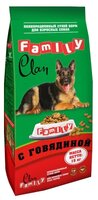 Корм для собак CLAN Family Сухой корм с говядиной для собак (15 кг)