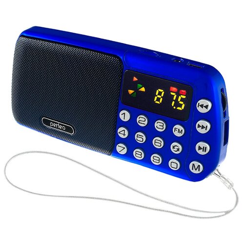 Радиоприемник Perfeo i70 Синица синий