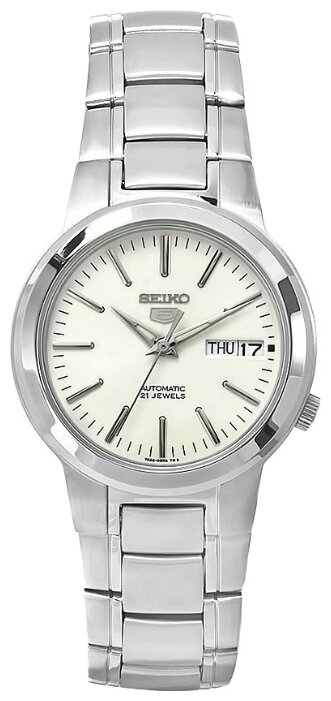 Наручные часы SEIKO SEIKO 5, белый, серебряный