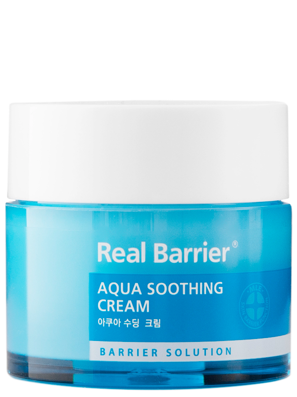 Ламеллярный успокаивающий крем-гель с охлаждающим действием Real Barrier Aqua Soothing Cream 50 мл