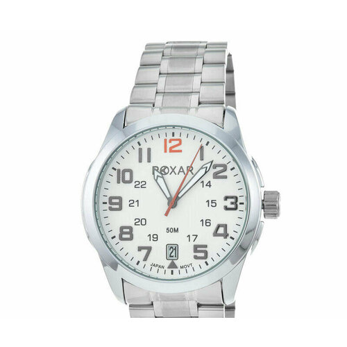 фото Наручные часы roxar, серебряный