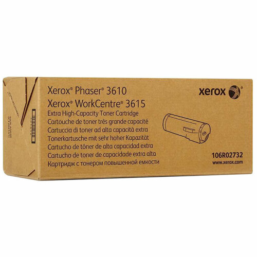 Тонер-картридж Xerox 106R02732 картридж sakura 106r02732 25300 стр черный