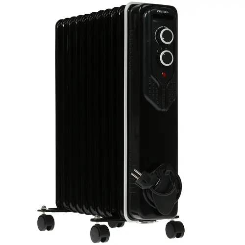 Масляный обогреватель Centek CT-6212 черный 12425₽
