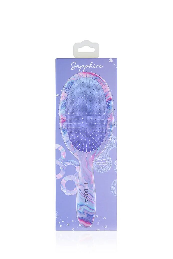 Framar Detangle brush Moonstone Sapphire Распутывающая щетка для волос "Сапфир"