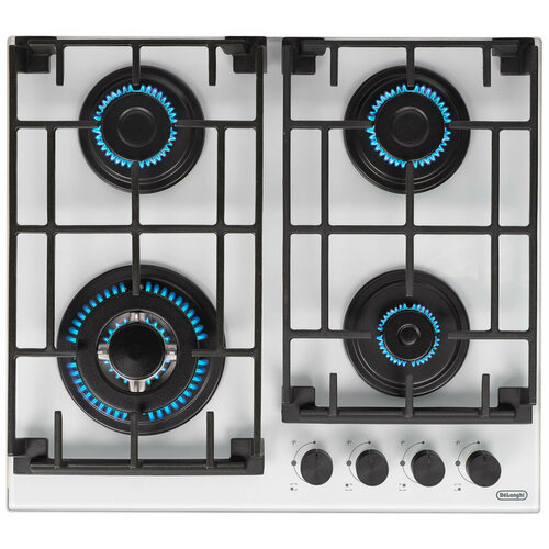 Встраиваемая газовая варочная панель DeLonghi GRETA 6GW BB белый 32990₽