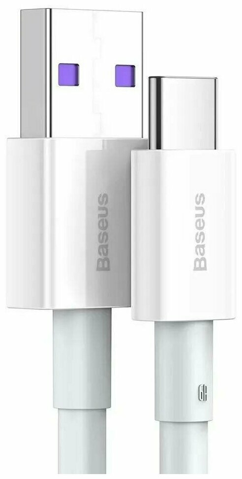 Кабель интерфейсный Baseus USB to Type-C 66W силиконовый 1m black - фото №20