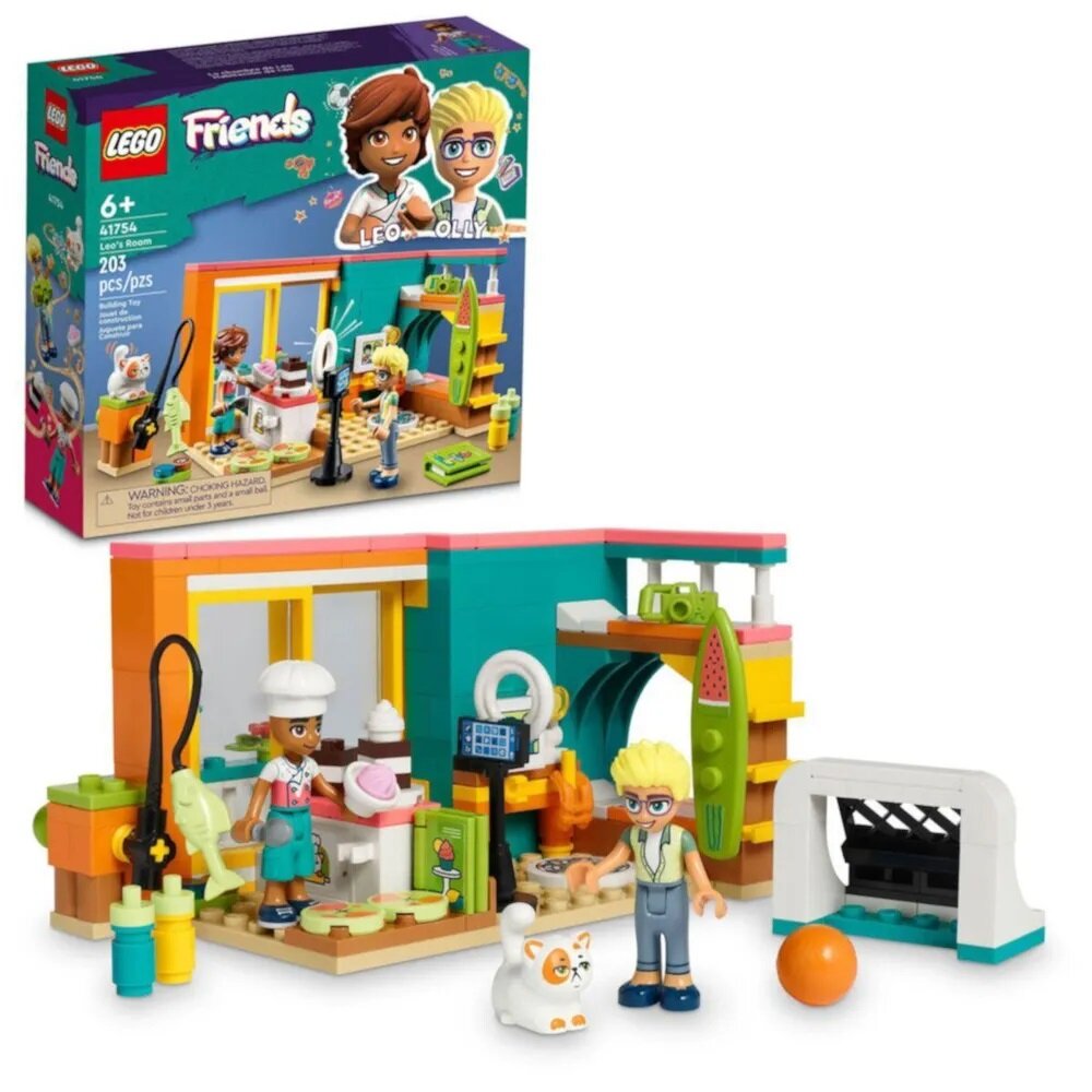 Конструктор LEGO Friends 41754 Leo's Room, 203 дет.