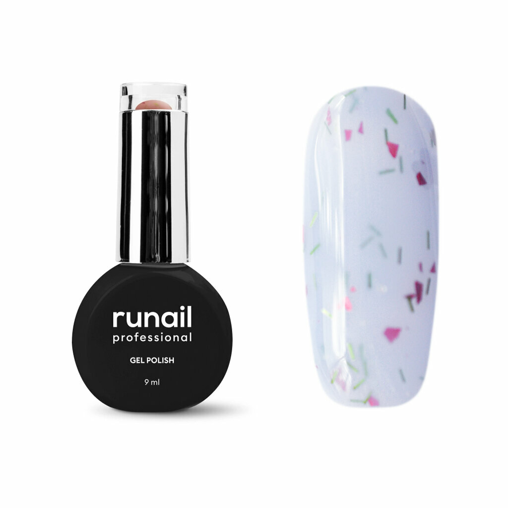 RuNail, гель-лак "Flower dress" №8777, 9 мл