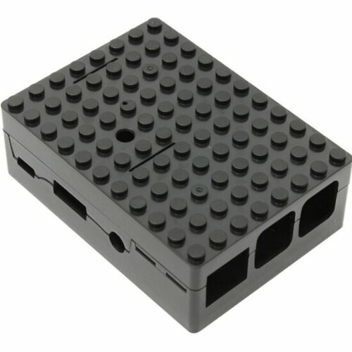 Корпус Acd Black ABS Plastic Building Block case для Raspberry Pi 3 B/B+