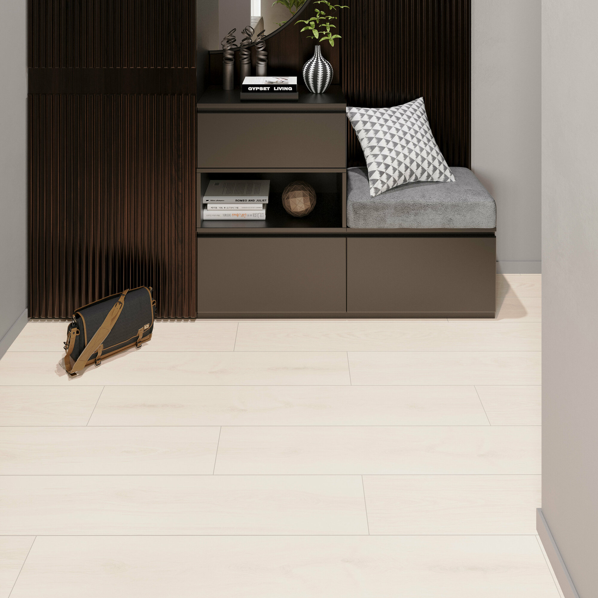 Изображение Ламинат EGGER Home EHL109 Дуб орора белый 4V 1292-193-10 мм