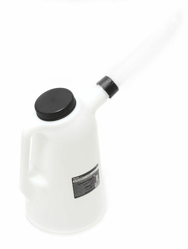 Емкость мерная пластиковая для заливки масла 3л с крышкой Forsage F-887C003
