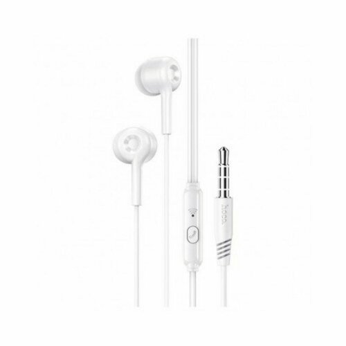 Гарнитура HOCO M82 Наушники микрофон Кнопка ответа 12м 35 mm jack White 55100₽