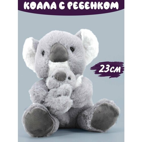 Коала с ребенком 23см