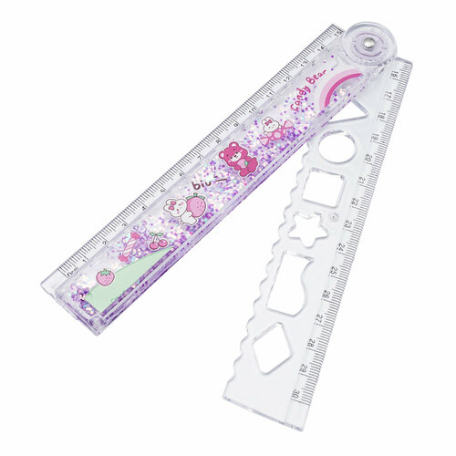 Линейка школьная складная пластиковая 1530 см Darvish SR-14620-3 321₽