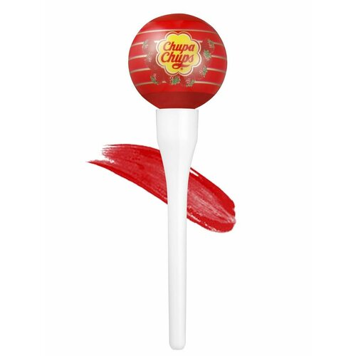 CHUPA CHUPS Губная помада жидкая помада-тинт в оттенке Strawberry 890₽