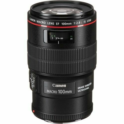 Объектив CANON EF100 MM F2.8 L MACRO черный