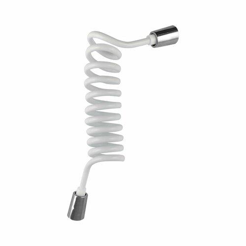 Шланг пружинный для биде гигиенического душа Potato белый до 120 см 12 520₽