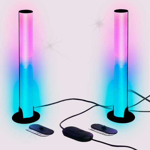 Изображение товара Светильник светодиодный, Led светильник ночник для геймеров RGB, 2 лампы