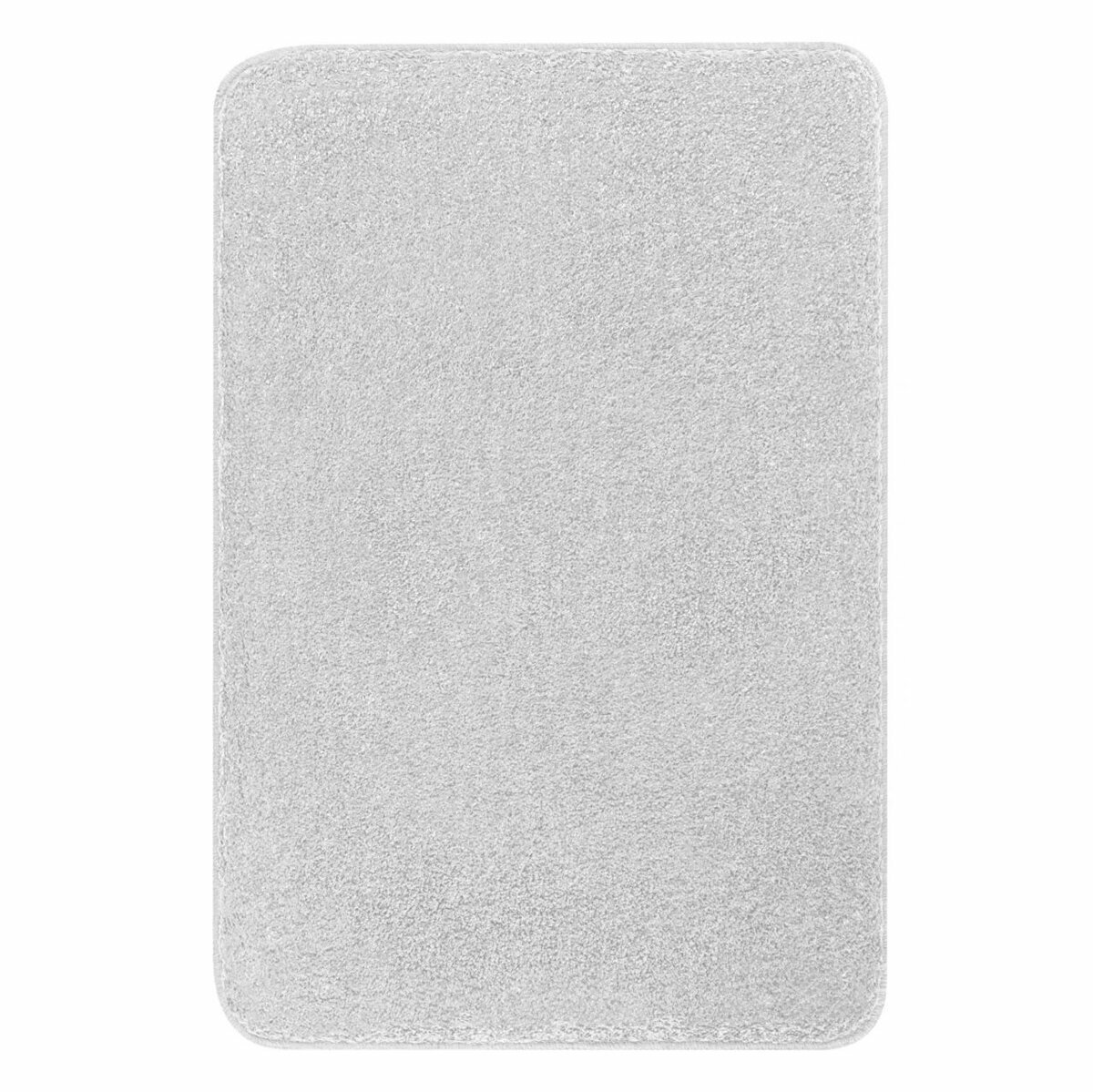 Коврик для ванной комнаты Kleine Wolke Meadow 60x90см, серебристо-серый - фото №8