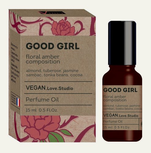 Изображение товара Delta parfum Масло парфюмерное женское Vegan Love Studio Good Girl, 15мл