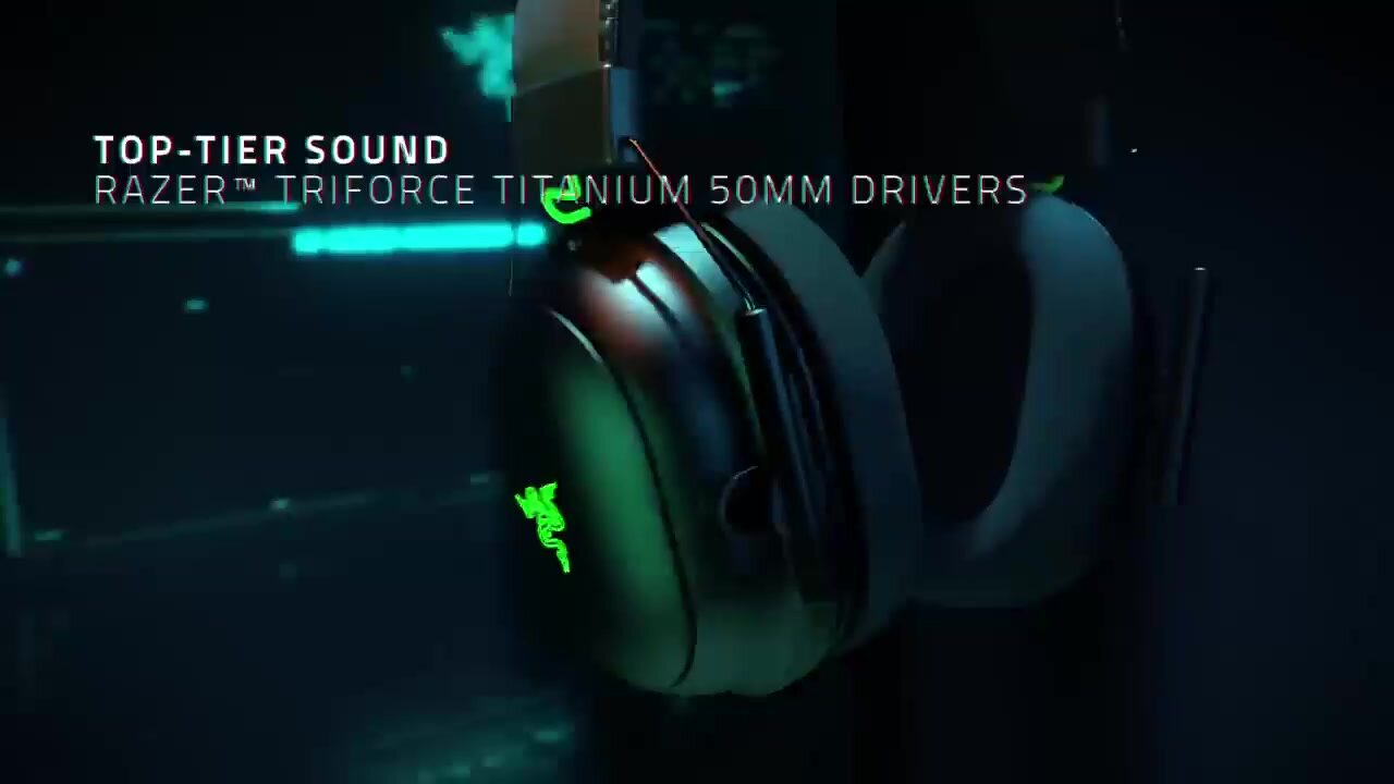 Игровая гарнитура Razer Blackshark V2 + USB Sound Card (Black), черный — фото 1