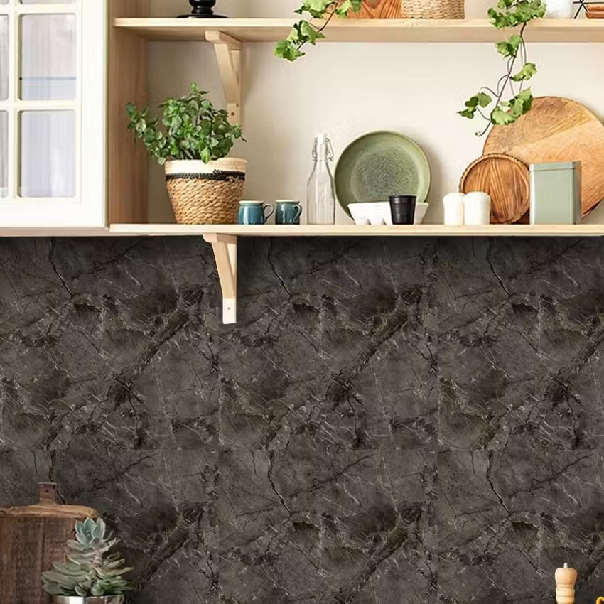 Стеновые панели Conflate, самоклеящиеся для стен, Коричневые, 30*30 см, 20шт. — фото 1