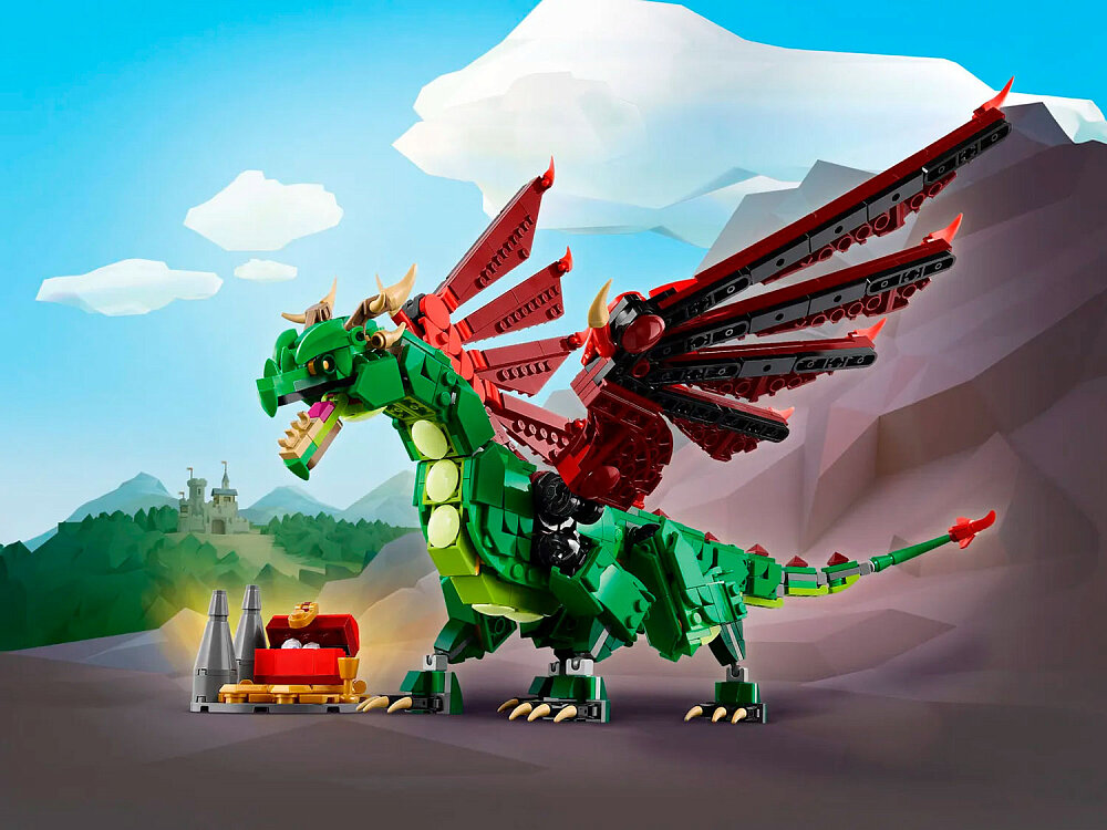 Конструктор LEGO Creator 31161 Конструктор Средневековый дракон — фото 1