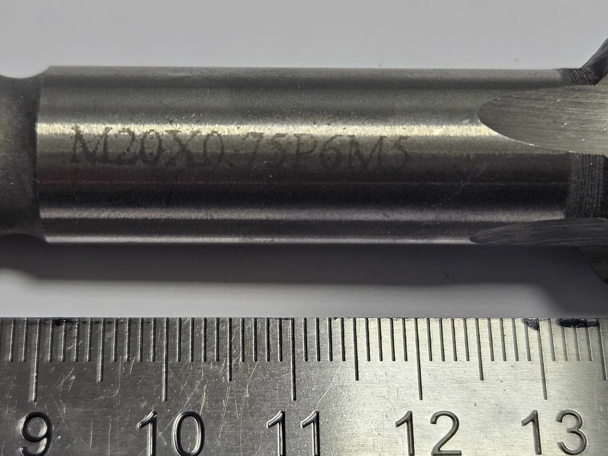 Метчик м/р М20х0.75 — фото 1