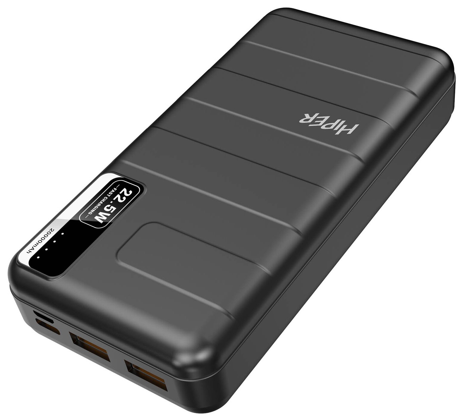 Внешний аккумулятор Hiper STX 20000 PowerBank черный 20000 мАч быстрая зарядка