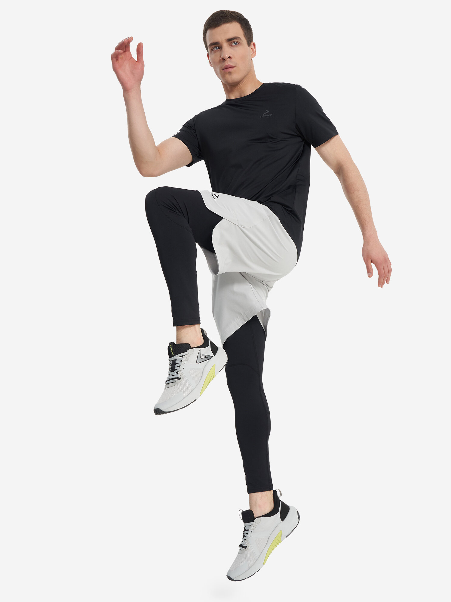 Шорты спортивные Demix, размер 48-50, светло-серый — фото 1