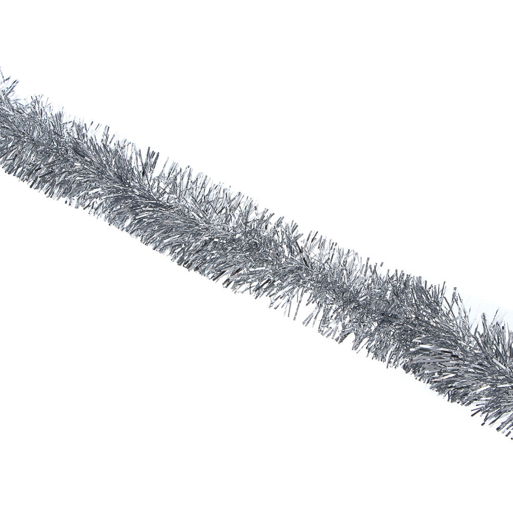 Сноу БУМ Мишура 5x200см ПЭТ серебро 26-316 12 штук