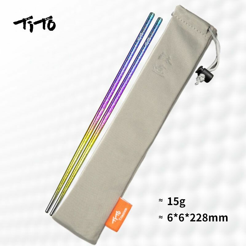 TITO TITANIUM Палочки для еды, 22.8 см