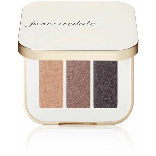 Jane Iredale, Тени тройные PurePressed, цвет: Brown Sugar, 2,8г