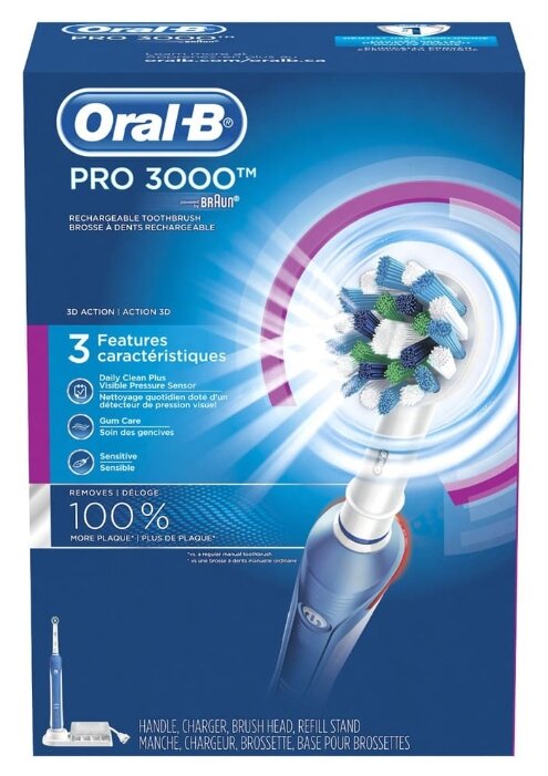 Электрическая зубная щетка Oral-B Professional Care 3000 фото 2