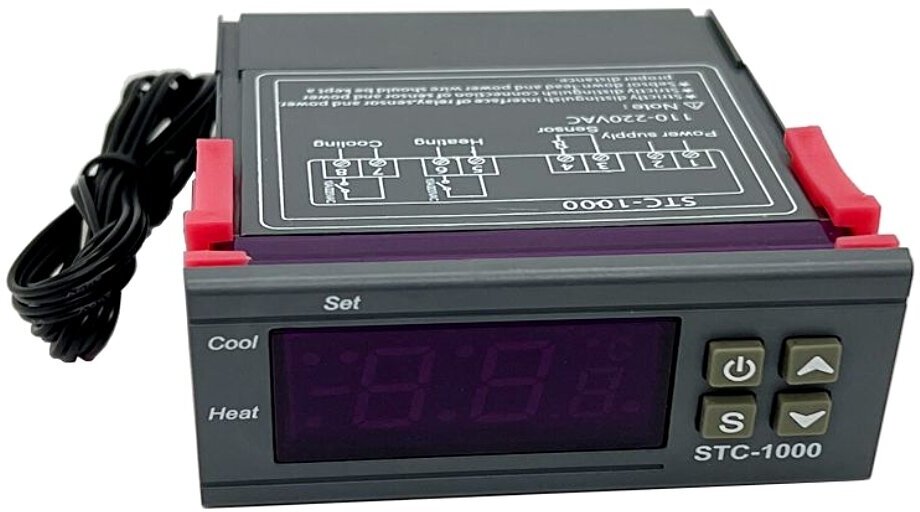 Терморегулятор STC-1000 для теплого пола и охлаждения, термостат