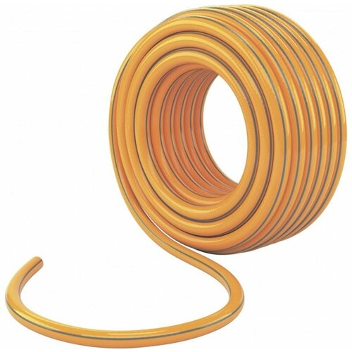 Шланг поливочный армированный Palisad Luxe Standard, 3 слоя, 3/4', 25 м, оранжевый