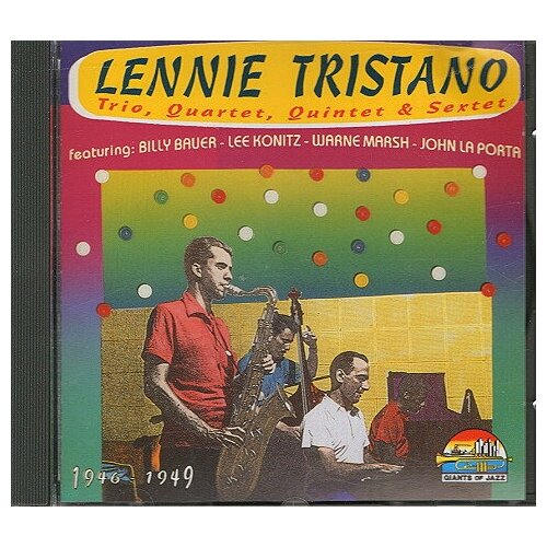 Lennie Tristano -1946-1949 Saar CD Чехия (Компакт-диск 1шт) bartok the best of saar cd чехия компакт диск 1шт