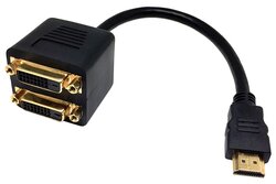 Разветвитель ESPADA HDMI - 2 x DVI-D (EHDMIM2xDVIF25)