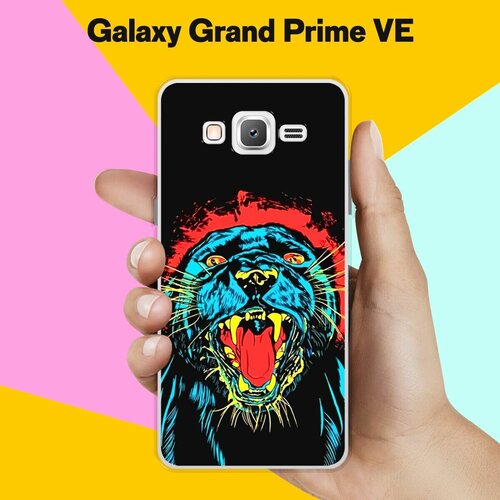 Силиконовый чехол на Samsung Galaxy Grand Prime VE Пума / для Самсунг Галакси Гранд Прайм ВЕ Дуос