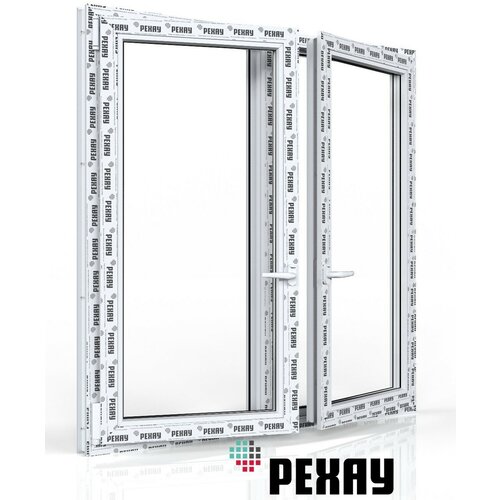 Пластиковое окно с моск сеткой РЕХАУ GRAZIO профиль 70 мм, 1200х1200 мм (ВхШ), пов-отк левое/ пов-отк прав, энергосберегающий 2-х камерный стеклопакет