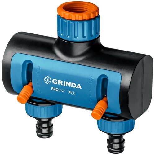 GRINDA PROLine TS-2, 3/4-1, распределитель двухканальный, поливочный, с внутренней резьбой распределитель распределитель 8 426312 z01 grinda